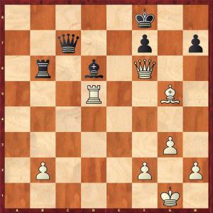 The final position - black resigned.