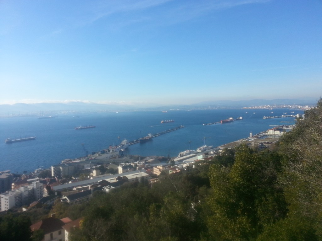 Gibraltar in January